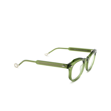 Gafas graduadas Eyepetizer MAGALI OPT C.VD transparent green - Vista tres cuartos