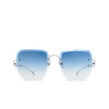 Eyepetizer MONTAIGNE Sunglasses C.1-53 silver - product thumbnail 1/4