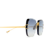 Occhiali da sole Eyepetizer MONTAIGNE C.4-51 gold - anteprima prodotto 3/4