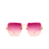 Eyepetizer MONTAIGNE Sunglasses C.4-54 gold - product thumbnail 1/4