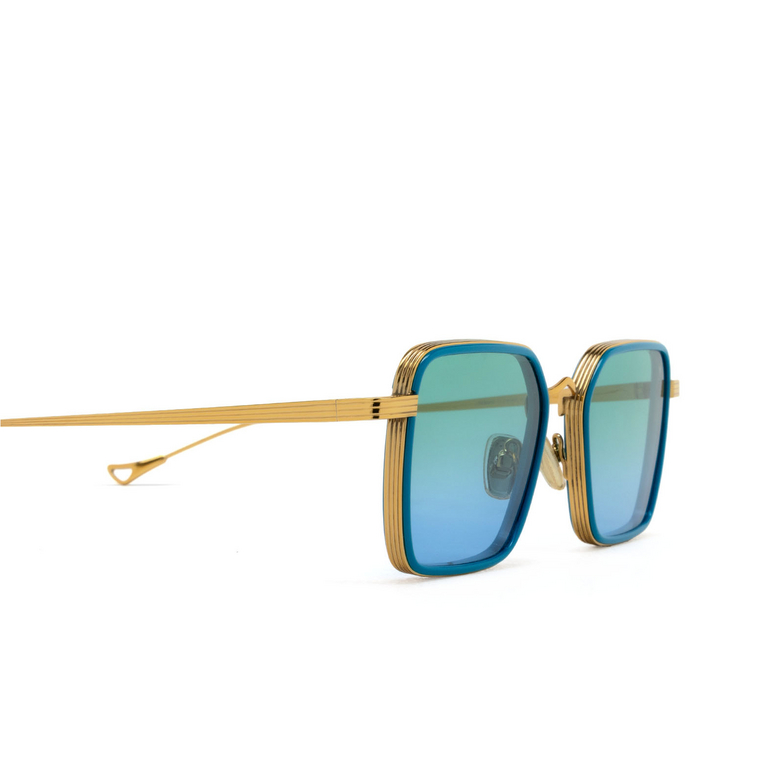 Eyepetizer NOMAD Sunglasses C.T-4-43 petrol blue matt - 3/4