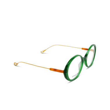 Gafas graduadas Eyepetizer OLYMPIA OPT C. O/O transparent green - Vista tres cuartos