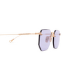 Occhiali da sole Eyepetizer PANTHERE C.9-49 rose gold - anteprima prodotto 3/4