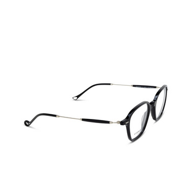 Lunettes de vue Eyepetizer QUATORZE C.A black - Vue trois quarts