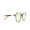 Eyepetizer QUATORZE Eyeglasses C.VD-A transparent green - product thumbnail 3/4