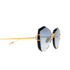 Lunettes de soleil Eyepetizer RIVOLI C.4-51 gold - Vignette du produit 3/4