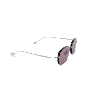 Eyepetizer ROCHESTER Sunglasses C.1-55 silver - three-quarters view