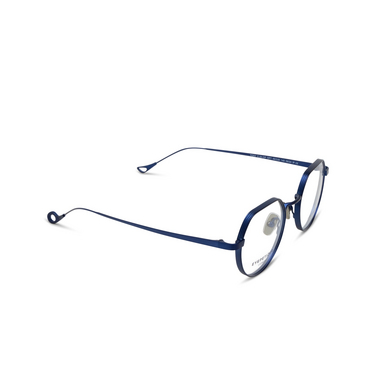 Eyepetizer TONY Eyeglasses C.24-OP matt blue - three-quarters view