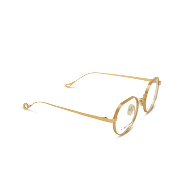 Gafas graduadas Eyepetizer TONY OPT C.4-OP matt gold - Vista tres cuartos