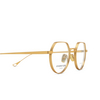 Eyepetizer TONY Eyeglasses C.4-OP matt gold - product thumbnail 3/4