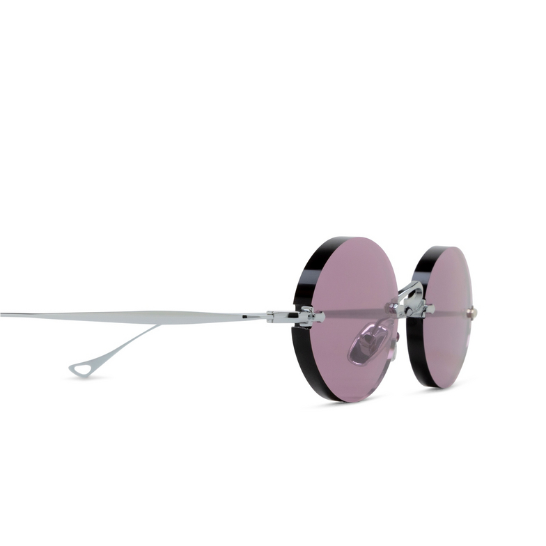 Occhiali da sole Eyepetizer WILMOT C.1-55 silver - 3/4