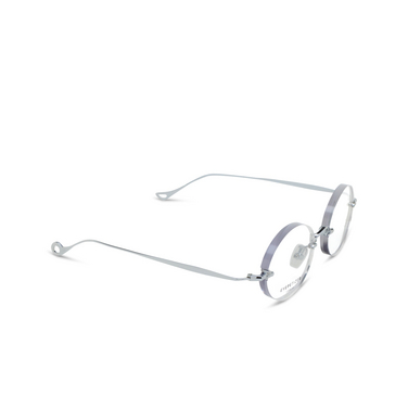 Lunettes de vue Eyepetizer WILMOT OPT C.1 silver - Vue trois quarts