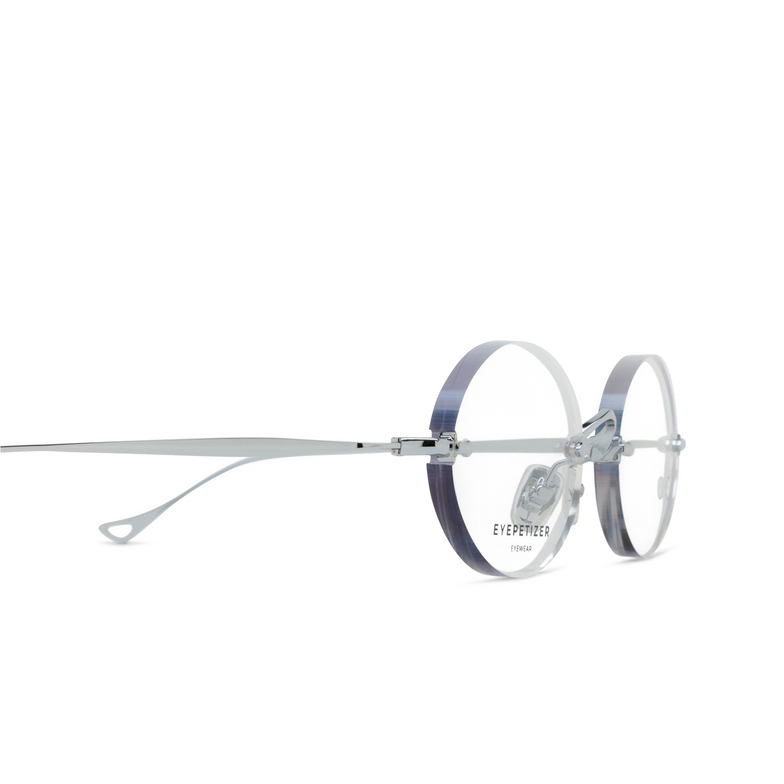 Occhiali da vista Eyepetizer WILMOT C.1 silver - 3/4