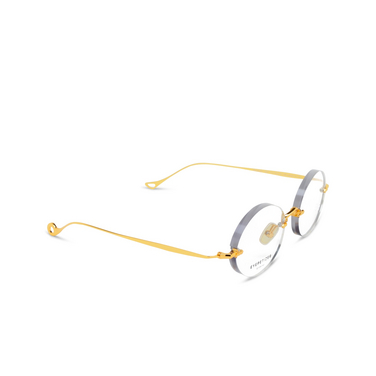 Eyepetizer WILMOT Eyeglasses C.4 gold - three-quarters view