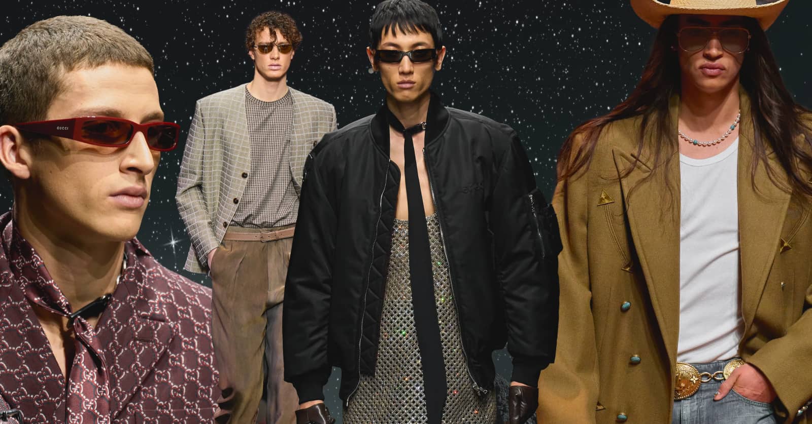 Eyewear Trends From The FW24 Menswear Collections