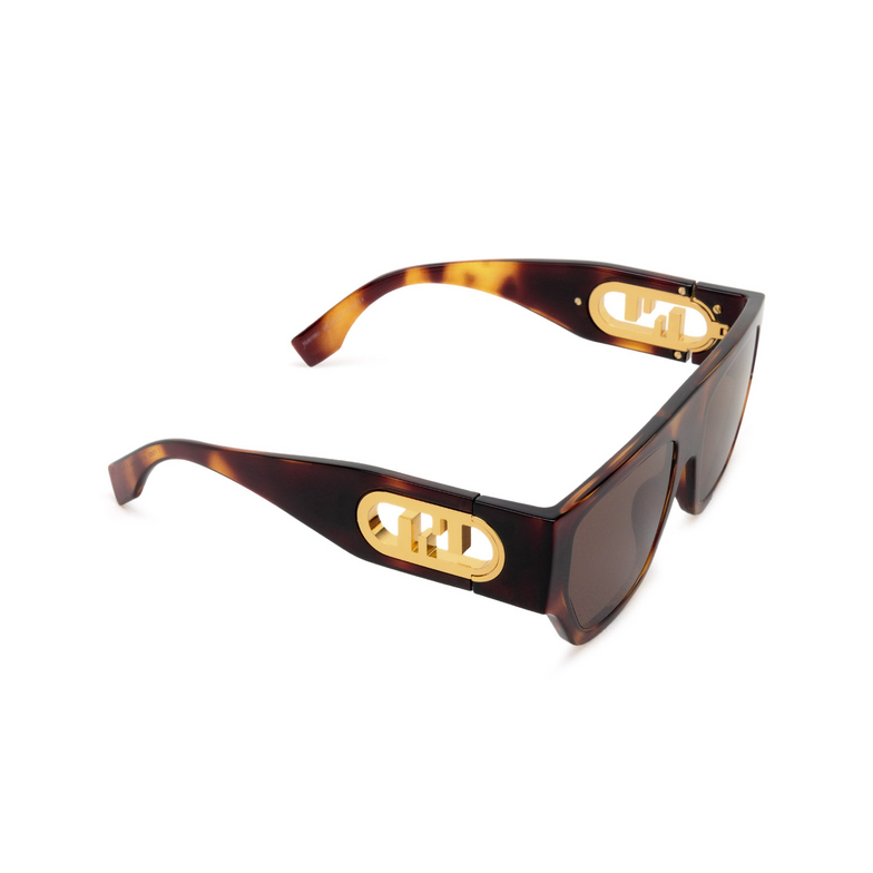 Fendi FE40108U Sonnenbrillen 53E havana - 2/4