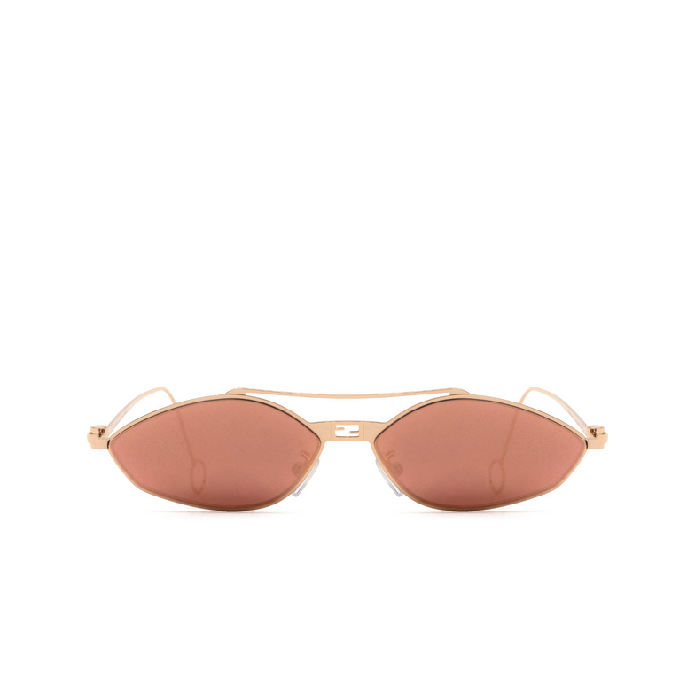 Lunettes de soleil Fendi FE40114U-Y 33U gold - 1/5