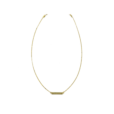 Frame Chain CHIP YELLOW GOLD - three-quarters view