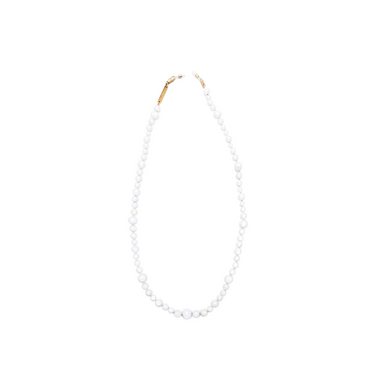 Frame Chain PEARLY QUEEN YELLOW GOLD - three-quarters view
