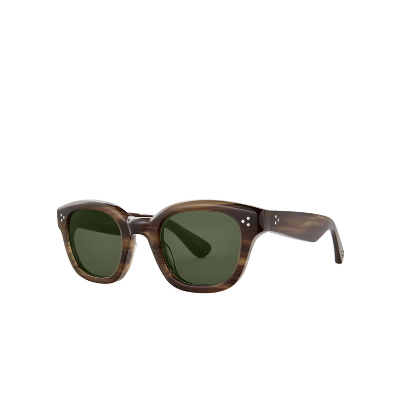 Garrett Leight CYPRUS Sunglasses CHW/G15 cherry wood/g15 - 2/3