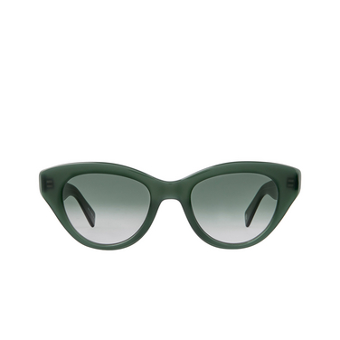 Garrett Leight DOTTIE Sunglasses F/SFEMEG forest/semi-flat emerald gradient - front view