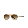 Garrett Leight GARFIELD CLIP ATG/SEG antique gold - anteprima prodotto 2/2