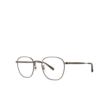 Garrett Leight GRANT M Eyeglasses PW-WIL pewter-willow - three-quarters view