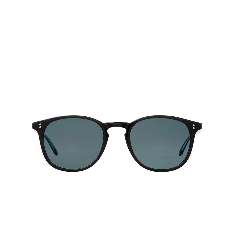 Garrett Leight KINNEY Sunglasses BK/SFPBS black/semi-flat pure blue smoke - 1/4