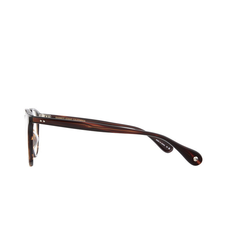 Garrett Leight MANZANITA Eyeglasses RWT redwood tortoise - 3/4