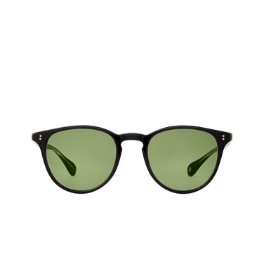 Garrett Leight MANZANITA Sunglasses BK/GRN black/green - front view