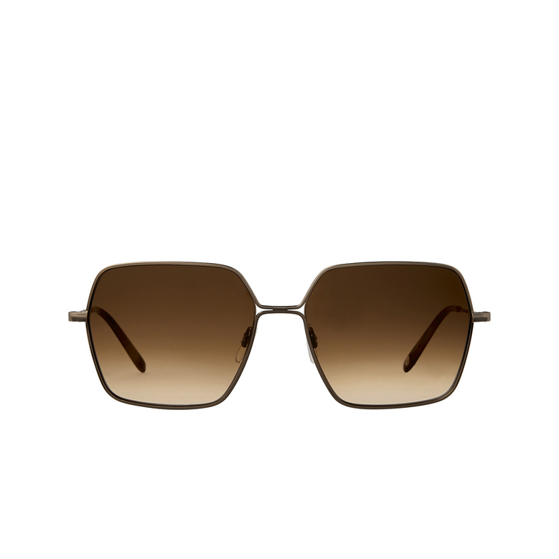 Garrett Leight MEADOW Sunglasses ATG-VINBRT/BRNTG antique gold-vintage burnt tortoise/brunette gradient - 1/4
