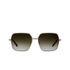Garrett Leight MEADOW Sunglasses G-DGFR/OG gold-douglas fir/olive gradient - product thumbnail 1/4