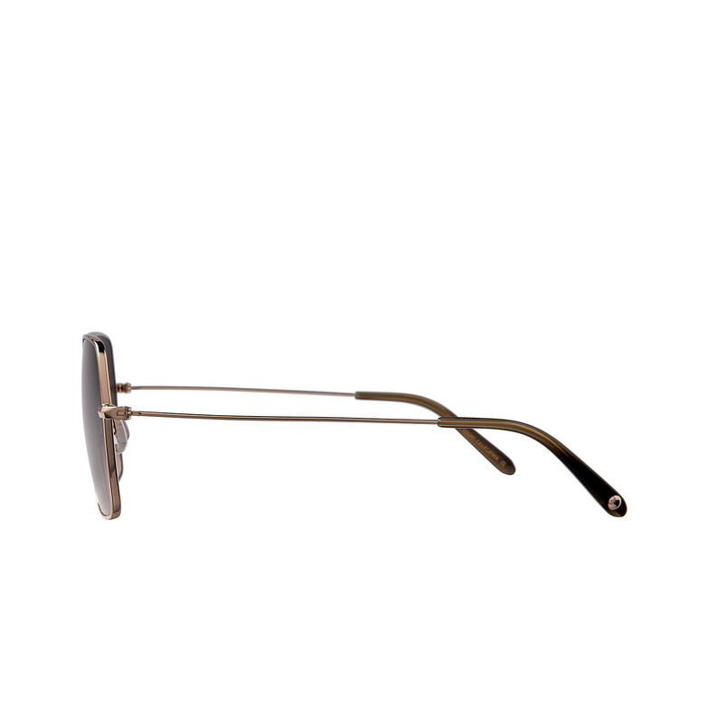 Garrett Leight MEADOW Sunglasses G-DGFR/OG gold-douglas fir/olive gradient - 3/4