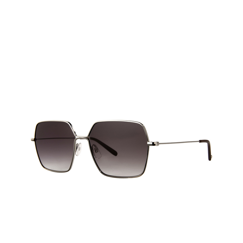 Garrett Leight MEADOW Sunglasses SV-BAR/WMNG silver-barolo/waning moon gradient - 2/4