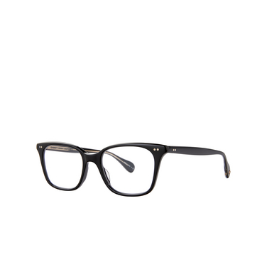 Garrett Leight MONARCH Eyeglasses BK black - three-quarters view