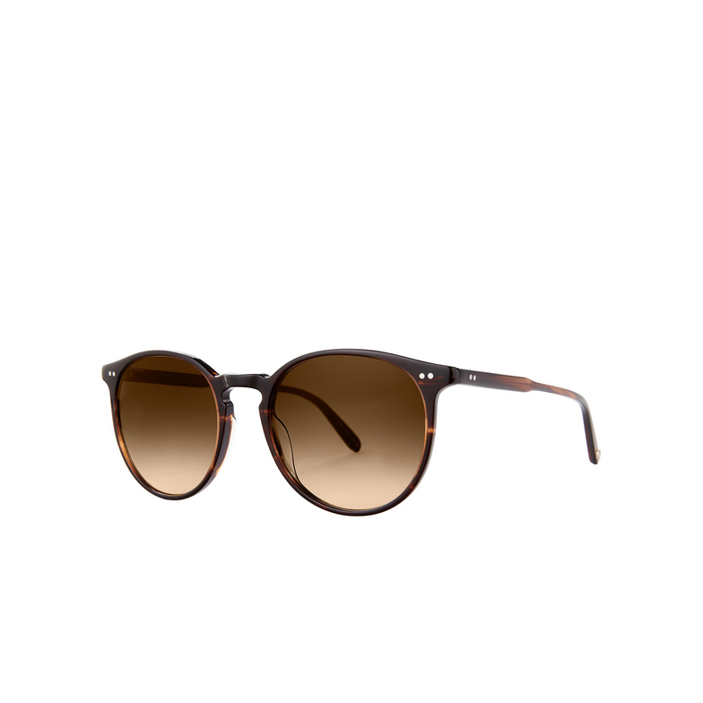 Garrett Leight MORNINGSIDE Sunglasses RWT/SFBRNTG redwood tortoise/semi-flat brunette gradient - 2/4