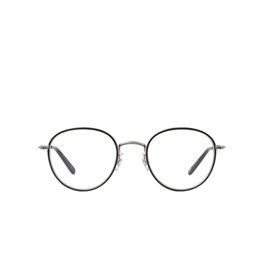 Garrett Leight PALOMA Korrektionsbrillen BK-SV black-silver - Vorderansicht