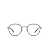 Garrett Leight PALOMA Eyeglasses SPBRNSH-G spotted brown shell-gold - product thumbnail 1/4