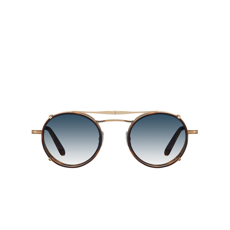 Garrett Leight PENMAR CLIP MG-MGT/BLUG matte gold-marigold tortoise - 1/2