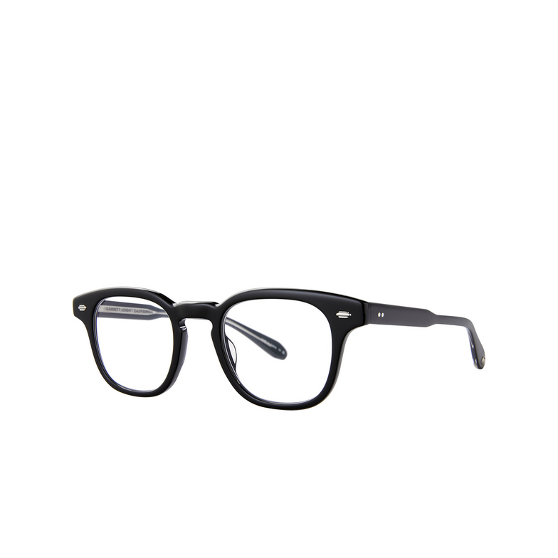 Garrett Leight SHERWOOD Eyeglasses BK black - 2/4
