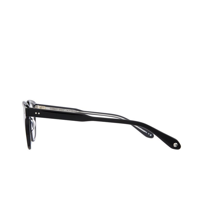 Garrett Leight SHERWOOD Eyeglasses BK black - 3/4