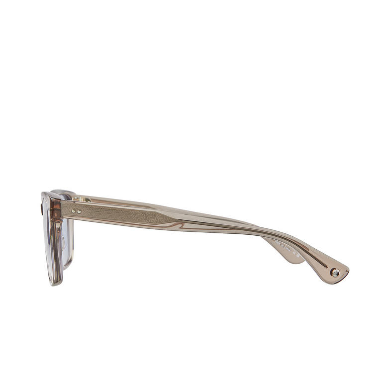 Garrett Leight TORREY Sunglasses CLCR/PAC clay crystal/pacifica - 3/4