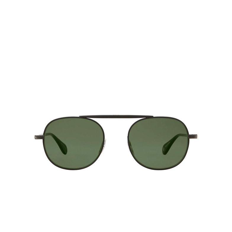 Garrett Leight VAN BUREN II Sunglasses BK-BK/FPG15 black-black/flat pure g15 - 1/3