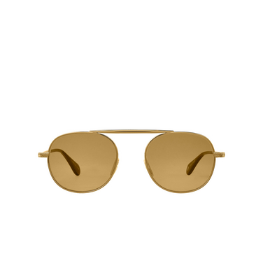 Garrett Leight VAN BUREN II Sunglasses G-DGFR/FPMP gold-douglas fir/flat pure maple - front view