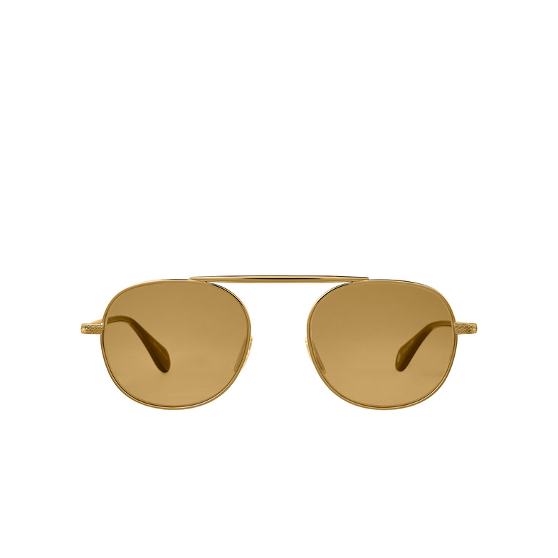 Garrett Leight VAN BUREN II Sunglasses G-DGFR/FPMP gold-douglas fir/flat pure maple - 1/4