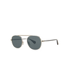 Garrett Leight VAN BUREN II Sunglasses SV-SGY/FPBS silver-sea grey/flat pure blue smoke - product thumbnail 2/3