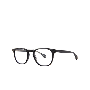 Garrett Leight WILSHIRE Eyeglasses MBK matte black - three-quarters view