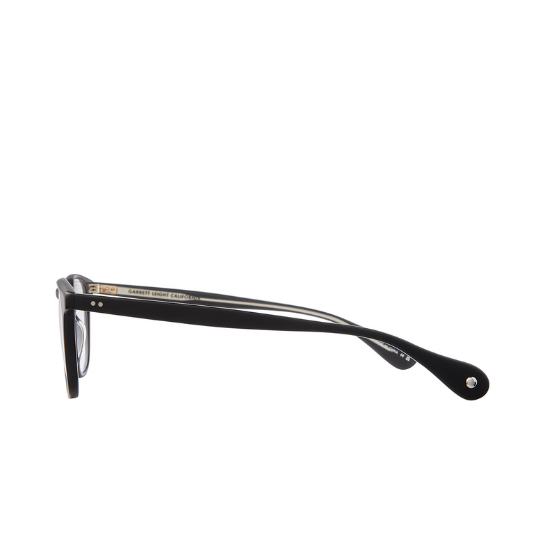 Garrett Leight WILSHIRE Eyeglasses MBK matte black - 3/4