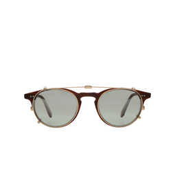 Garrett Leight WINWARD CLIP MG/SSHM matte gold/sage shadow mirror