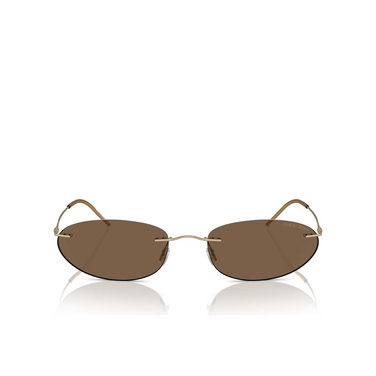 Giorgio Armani AR1508M Sunglasses 300273 matte pale gold - front view